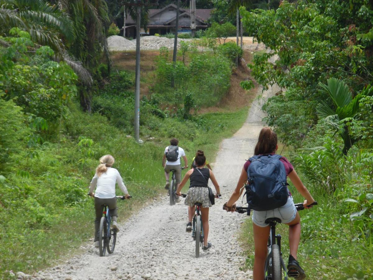 Ambow Homestay Jungle Trekking & Village Tour Bukit Lawang Exteriér fotografie